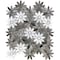 Apollo Tile White And Brown Flower 4.46 sq.ft 10.7 in. x12 in. Marble Mosaic Tile, 5PK APLSV99F02EC40 - alternate 1